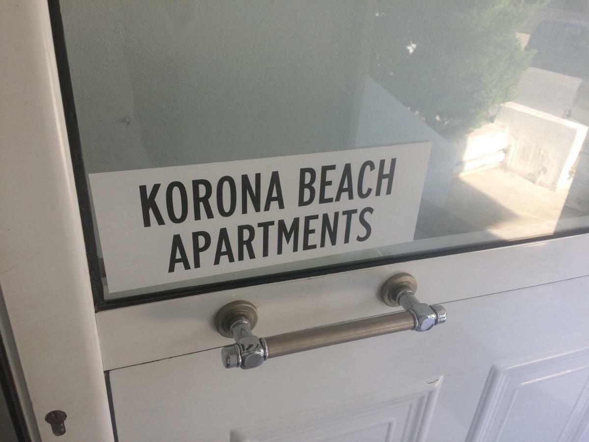 Korona Beach Apartments II 레팀노 외부 사진